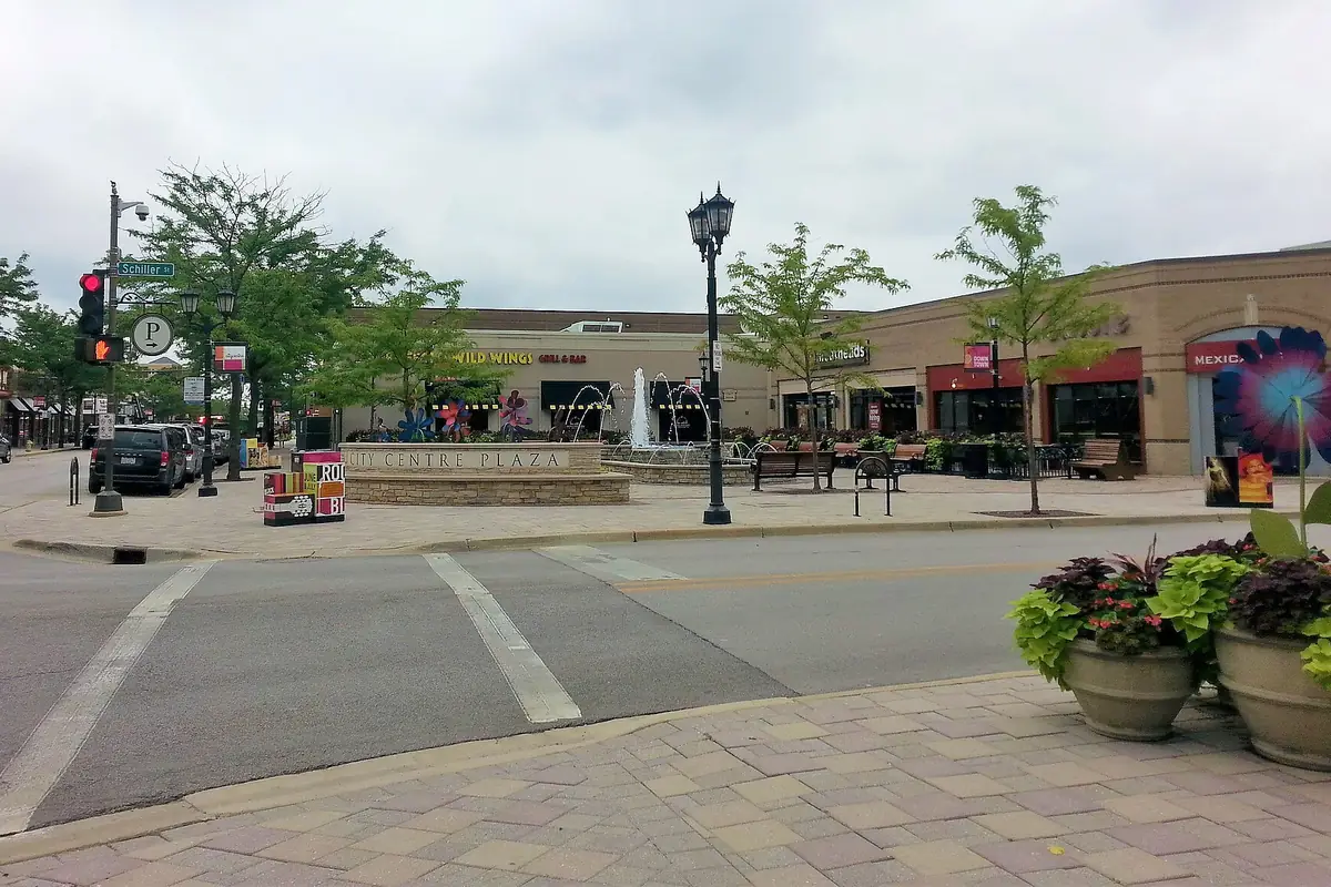 Elmhurst City Center in Elmhurst, Illinois